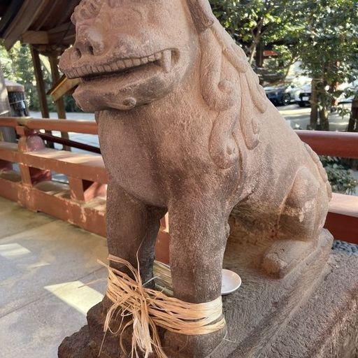 第5回 春を待つ（足止めの狛犬）