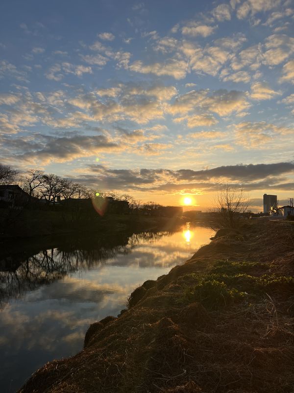 008｜寒明（朝日昇りて）