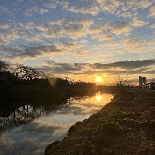 第8回 寒明（元荒川の日の出）