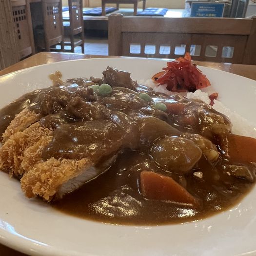 第102回 散る花（蕎麦屋のカツカレー）